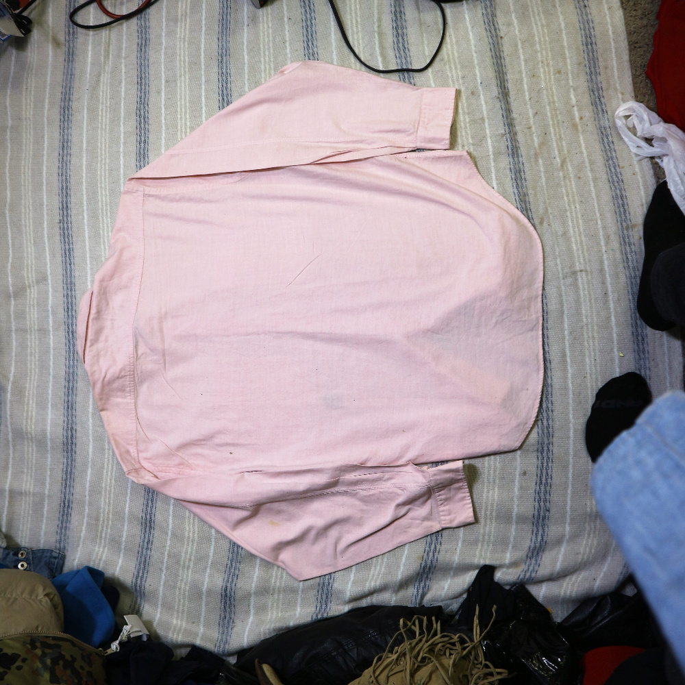 TOMMY HILFIGER Pink Crest Long Sleeve Button Shirt - Picture 5 of 8